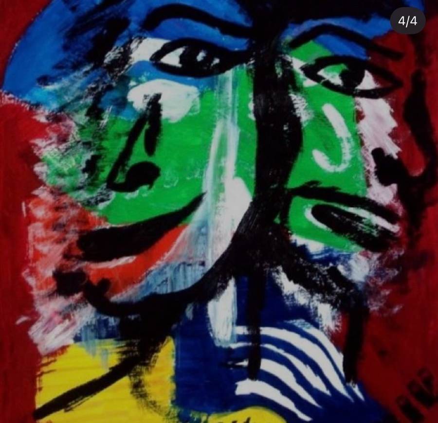 First painting, Hofuf 2001